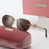 Nuevas Gafas Miuji Moda Coreana Metálicas Poligonales Retro de Gama Alta para Mujer Gafas de Sol Protectoras Solares Cool Dulces Americanas para Hombre