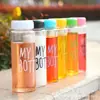 Tritan Taza de Agua Creativa Mybottle Vaso de Plástico Taza de Jugo Portátil Vaso de Agua Simple para Deportes 500ml