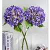 Hidratante Toque de Mão Jacinto Hortênsia Grande Flor Artificial Flor de Seda Flor Falsa Decoração de Sala de Estar Casamento Casamento Casa Decoração Suave