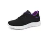 Zapatos Deportivos de Malla Flyknit para Mujer Verano Huecos Transpirables Suela Suave Zapatos para Caminar Multicolores Tallas Grandes Casuales Zapatos para Correr Venta al por Mayor