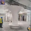 Fabricante de Paneles de Techo de Fibra de Vidrio GRC de Forma Irregular, Muros Cortina, Diseños Lineales y Relieves Decorativos para Columnas de Centros Comerciales y Columnas Redondas