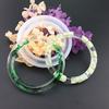 Molde de silicona para pulseras, hecho a mano, con espejo alto, cristal brillante, pegamento en forma de gota, flores secas, fabricantes de pulseras al por mayor