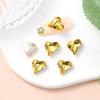 Atacado do Fabricante Nail Art Inclinada em Formato de Coração de Pêssego, Strass de Vidro de Cristal de Formato Especial, Strass em Formato de Coração, Strass para Capa de Celular, Unhas Aurora