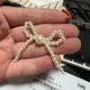 Accesorios para Zapatos con Lazo de Perla para Comercio Electrónico Decoración de Artículos de Alta Gama Colgante Sencillo para Bolso Llavero de Coche
