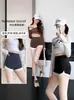 Pantalones de Tres Cuartos Sharkskin para Mujer Verano 2026 Estilo Nuevo, Adecuados para Uso al Aire Libre, Shorts Anti-Exposición, Leggings para Gimnasio, Yoga, Ciclismo