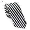 Moda Casual Británica Coreana 5cm Moderna Hombres y Mujeres Estudiantes Corbata Delgada Estrecha Estampado de Cuadros Lunares Rayas