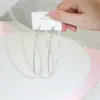 Nuevos Pendientes de Lujo Accesible de Moda, Elegantes Pendientes del Círculo de Celebridades de Internet, Pendientes Grandes Exagerados de Pedrería Estilosos Europeos y Americanos para Mujer