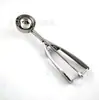 Cuchara para helado de acero inoxidable cuchara para helado de acero inoxidable excavador de bolas cuchara para helado de fruta Cuchara para helado creativa