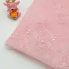 Tela de Malla Bordada con Lentejuelas de Mariposa, Tela de Bordado para Vestido de Novia con Diseño de Hanfu de Lentejuelas