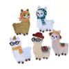 Patches Bordados no Atacado, Insígnias Bordadas por Computador, Designs de Animais Exquisitos, Criaturas Míticas de Alpaca, Estilos Artesanais com Borda Queimada, Patches para Decoração de Roupas