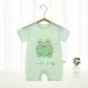 Ropa de Verano de Manga Corta para Bebé Hassel Baby Siaman, Transpirable de Tencel, Ropa para Aire Acondicionado, Pijama Delgado para Recién Nacido