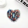 Accesorios Brillantes Dibujos Animados Stitch Super Mario Bolsas Acrílico Moda Hebilla Fácil de Tirar Accesorios Pegatinas DIY