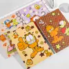 Garfield Gato Amarillo Pequeño Bloc de Notas de Clipboard A5 Desprendible, Cuaderno de Páginas de Color de Alta Estética, Cuaderno Rayado para Mensajes de Estudio Engrosado de 100g