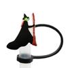 Nuevo tapón para pajilla tema bruja mágica 8/10mm tapón antipolvo para pajilla funda para pajilla de vaso en stock venta al por mayor