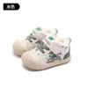 Sapatos Jingqi Kidsren para Crianças Pequenas 2025 Novo Outono e Inverno Forrados com Lã e Espessados Sapatos para Meninos e Meninas de 1-3 Anos Antiderrapantes e Quentes