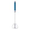 Batedor de ovos semiautomático Cozinha Aço inoxidável Máquina de creme de ovos para assar ovos domésticos Batedor de ovos Stick Agitação manual