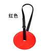 Disco objetivo para entrenamiento de fútbol con anillo objetivo de longitud ajustable para mejorar la precisión, equipo de entrenamiento de fútbol