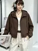 Chaqueta de béisbol con capucha moderna, única y súper elegante para mujer, chaqueta corta nueva primavera/otoño 2026