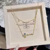 Collar de Oro con un Toque de Lujo Ligero y Exclusivo, un Regalo de Alta Gama para tu Novia, Exquisito y Elegante, Versátil para el Uso Diario, Cadena para la Clavícula