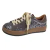 2025 Sapatos Clássicos Desgastados Sujos para Mulheres, Sapatos Estrela Primavera e Outono, Sapatos Brancos Versáteis, Sapatilhas Sapatos Sujos, Tênis Femininos