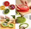 Set de cajas transparentes para conservar la frescura de frutas y verduras cubierta para conservar la frescura del aguacate caja de almacenamiento para refrigerador y congelador de cebolla