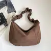 Bolso bandolera retro de ante para mujer, nuevo modelo de moda otoño/invierno 2026, bolso de mano de gran capacidad