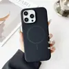 Funda de teléfono con anillo magnético fino adecuada para iPhone16ProMax Apple 15pro Agujero grande Silicona Cobertura total Funda protectora