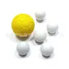 Diámetro de 26 mm, bola de espuma alta tipo bala, prensado en caliente, balón de fútbol, regalo, juguete, fútbol de EVA, color fijo disponible