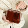 Nova Bolsa Cosmética para Passeio com Espelho, Bolsa para Passeio, Bolsa Pequena Especial para Viagem, Bolsa para Armazenamento de Cosméticos, Bolsa Pequena Funcional