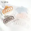 Nuevo Pinza para el Cabello Grande Hueca Wjia para Cabello Grueso, Pinza de Tiburón para Mujer, Accesorio para el Cabello de Color Gelatina de Gama Alta para la Parte Posterior de la Cabeza