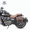 Carro muscle Wolf adequado para Zhuang Wei Weiba 400 bolsa lateral bolsa lateral caixa lateral retrô bolsa para capacete à prova d'água liberação rápida