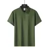 Atacado Fabrica Transfronteiriça Camisa Polo Masculina Manga Curta Verão Outdoor Absorvente de Umidade Secagem Rápida Elástica Fresca Slim Fit T-Shirt Estilo Coreano
