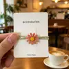Diadema Corazón de Niña Estilo Hyun-Hyun Banda de Pelo de Flores Pequeñas de Colores Banda Elástica Cuerda para el Cabello Fresca y Linda Coreana Adorno para el Cabello