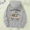 Sudadera con Capucha con Bolsillo Canguro con Estampado de Coche, Casual Manga Larga con Cordón