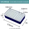 Caja de Almacenamiento para Tubos de Centrífuga de 15 ml Bastidor de Almacenamiento para Tubos de Centrífuga de 0.2/0.5/1.5/2/5 ml Especificaciones de la Caja de Hielo Versión Extendida