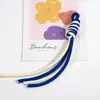 Pulseira Cordão de Nó Espiral Duas Cores Cordão para Celular Chaveiro Arco-Íris Masculino e Feminino Corda Anti-Perda para Celular Acessórios Venda por Atacado