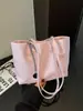 2026 Bolso Tote Grande de Estilo Coreano Simple para Mujer, Bolso de Mano de Moda Versátil para el Trabajo
