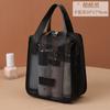 Bolsa de Cosméticos de Malla para Productos Nuevos Transfronterizos de Gran Capacidad de Alta Gama Portátil Multifuncional con Particiones Bolsa de Almacenamiento para Artículos de Aseo de Viaje para Mujeres