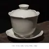 Xícara de Chá Cerâmica de Alta Qualidade com Esmalte de Cinza para Uso Doméstico, Adequada para Conjunto de Chá Gongfu, Infusor de Chá Único Antiescaldante