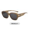Nuevo juego de gafas TR gafas de sol de montura grande para hombre para conducir conductor verano gafas de sol para protección solar para mujer gafas de alta gama 581