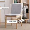 Funda de Silla para Silla de Comedor del Hogar, Funda de Silla para Silla Transfronteriza, Funda para Taburete con Respaldo, Funda Integrada para Silla de Comedor