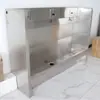 Aço Inoxidável 304 1.0 Mictório com Sensor de Descarga Automática, Mictório Comercial, Mictório Masculino para Uso Doméstico
