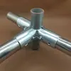 Clip de fijación de tubería de 4 minutos conector en T para tubería redonda de 20 mm sujetador apretado conector para accesorio de tendedero