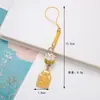 Chaveiro Pingente Gato da Sorte Liga de Zinco Esmaltada Guochao para ser no. 1 pingente de bolsa para celular de presente para estudante