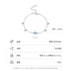 Nicho Simple Plata Esterlina S925 Incrustada Lujo Ligero Pulsera Aobao Diseño Original Moda Celebridad de Internet Explosivo Joyería al Por Mayor