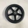 Venta directa de fábrica rueda de PVC de 12 pulgadas rueda de plástico máquina de limpieza rueda universal de silla de ruedas motocultor micro neumático sólido