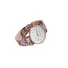 Reloj Ins Style Bestie para Niñas y Estudiantes, de Aspecto Elevado, a la Moda, Chica Estilo Bosque, Estilo Floral Simple, Blanco y Fresco