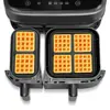 Forma de Silicone para Assar Molde de Waffle Adequado para Philips Philips-Na35O-Tefal Ey9018