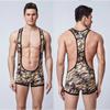 Amazon AliExpress hot men's sexy camuflagem macacão sexy roupa íntima atacado fábrica