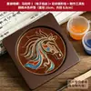 Posavasos de Esmalte Cloisonné Materiales Hechos a Mano para DIY Base Electrónica de Cloisonné Artesanía Tradicional Obras de Arte Tarea Regalo para Team Building